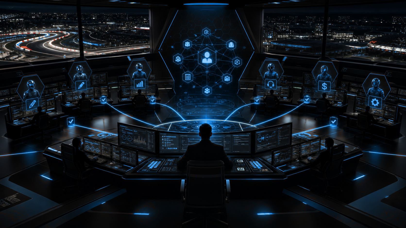 Hermes Agent Control Tower für automatisierte Firmen